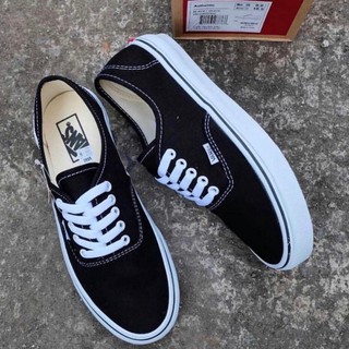 VANS Authentic Black รุ่นคลาสสิค ขายดี (แถมกล่อง)✅ เก็บเงินปลายทางได้