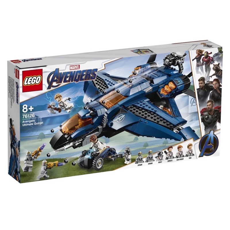 LEGO Marvel Avengers 76126 Ultimate Quinjet ของแท้