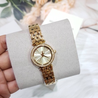 กล่องแบรนด์ MK Michael Kors Petite Darci Watch MK3295 DW ตัวเรือน และสายสแตนเลส สีทอง