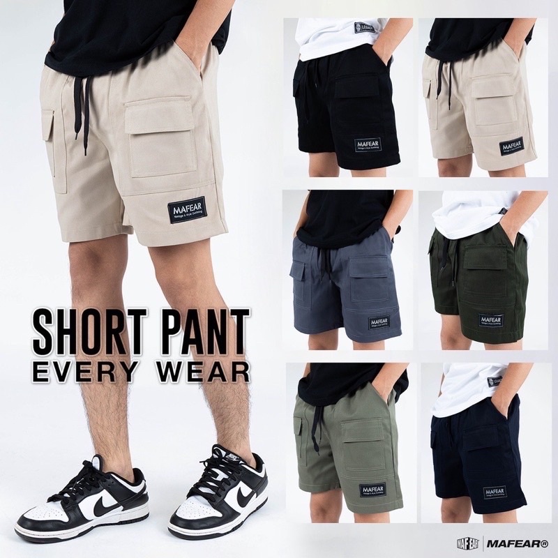 กางเกงขาสั้นวินเทจ Short Pants มาเฟียแท้ 100%