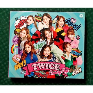 อัลบั้ม ญี่ปุ่น TWICE - Candy Pop Japanese Album เวอร์ LImited A แกะแล้ว ไม่มีการ์ด พร้อมส่ง CD DVD Kpop ทไวซ์ หายาก