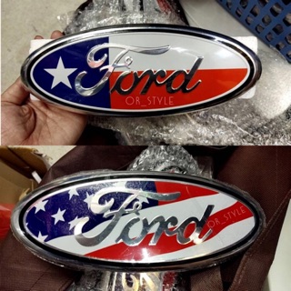 โลโก้ Ford ฟอร์ด ลายธงชาติ