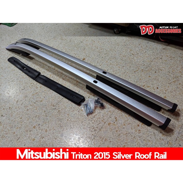 ราวหลังคา ราวแร็ค Mitsubishi Triton 2015-2019 แบบเจาะ สำหรับรถ 4 ประตูเท่านั้น