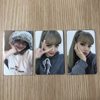 การ์ดรอบพรีลิซ่า POD Photocard Ktown4u Lalisa