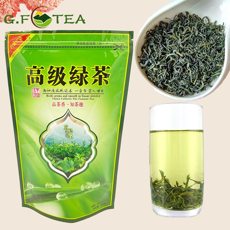 ชาเขียว ชาจีน กลิ่นหอมเข้มข้น green tea