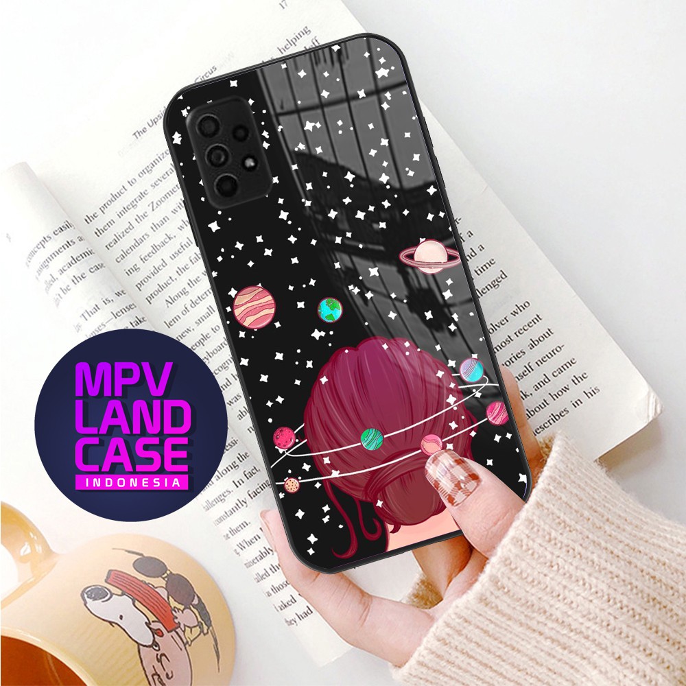 JAYA BLESSING Softcase Kaca [SC46] สําหรับ Samsung A32 A52 A72 A6+ A71 A8+ J2 Prime A50 A50S A51 A70