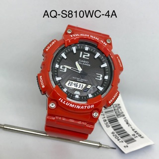 นาฬิกาข้อมือ Casio AQ-S810WC-4AV