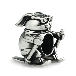 OHM Beads รุ่น Ski Bunny - Silver 925 Charm เครื่องประดับ บีด เงิน เแก้ว จี้ สร้อย กำไล OHMThailand