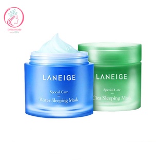 พร้อมส่ง🥰LANEIGE Water Sleeping Mask 70ml/ Cica Sleeping Mask 60ml ลาเนจ สลีปปปิ้งมาร์ส[มาส์กหน้า] สลิปปิ้งมาร์ค เผยผิวก