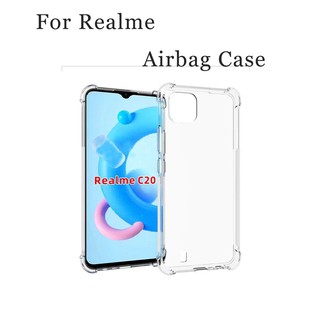 เคสใส สำหรับ เคสกันกระแทก รุ่น Realme Narzo 50i 50A Prime C55 C53 C35 C30 C30s C25s C21Y C25Y C25 C21 C20 C17 C15 C12 C11 11 10 9 9i 8 7i 7 6 6i 5 5i 5s Pro+ C3 เคส