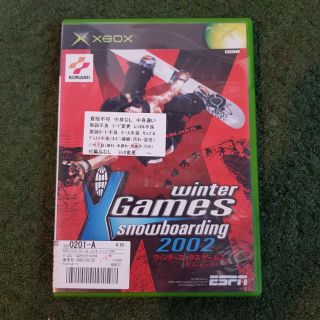 แผ่น Xbox360 แท้  winter X Gamees Snowboarding 2002