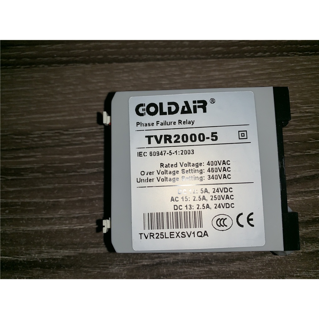 YY อุปกรณ์ป้องกันเฟส สามเฟส 400v TVR2000-5