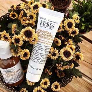 แท้💯คีลส์โฟมล้างหน้าใส Kiehl’s Calendula Deep Cleansing Foaming Face Wash 30 ml.