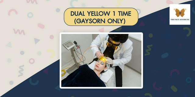 [ดีลส่วนลด] The Face Aesthetic : Gaysorn Only Dual yellow