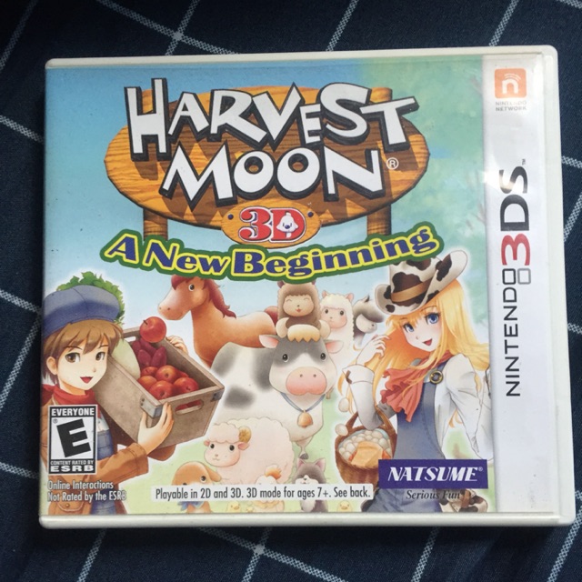 แผ่นเกมส์ 3DS Harvest moon A new beginning