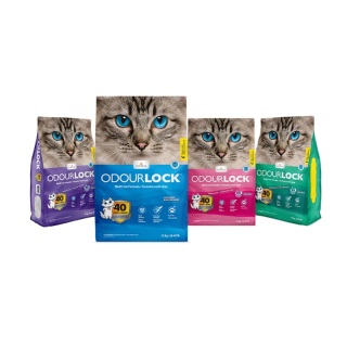 ไร้ฝุ่น‼️ Odour Lock (ออเดอร์ล็อค) ทรายแมวอัลตร้าพรีเมี่ยม 12kg