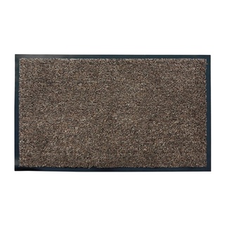 พรมเช็ดเท้า ขอบยาง KASSA HOME รุ่น KGWM 54 สีน้ำตาล พรมเช็ดเท้า Doormat, rubber edge, KASSA HOME, model KGWM 54, brown