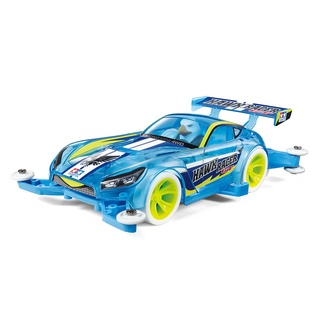 Mini 4 WD รถรางมอเตอร์ Tamiya 95414 MINI 4WD HAWK RACER 1/32