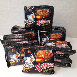 พุลดัก มาม่าไก่เผ็ดเกาหลี Samyang Buldak Hot Chicken Ramen แบบแห้ง รสไก่สูตรเผ็ด