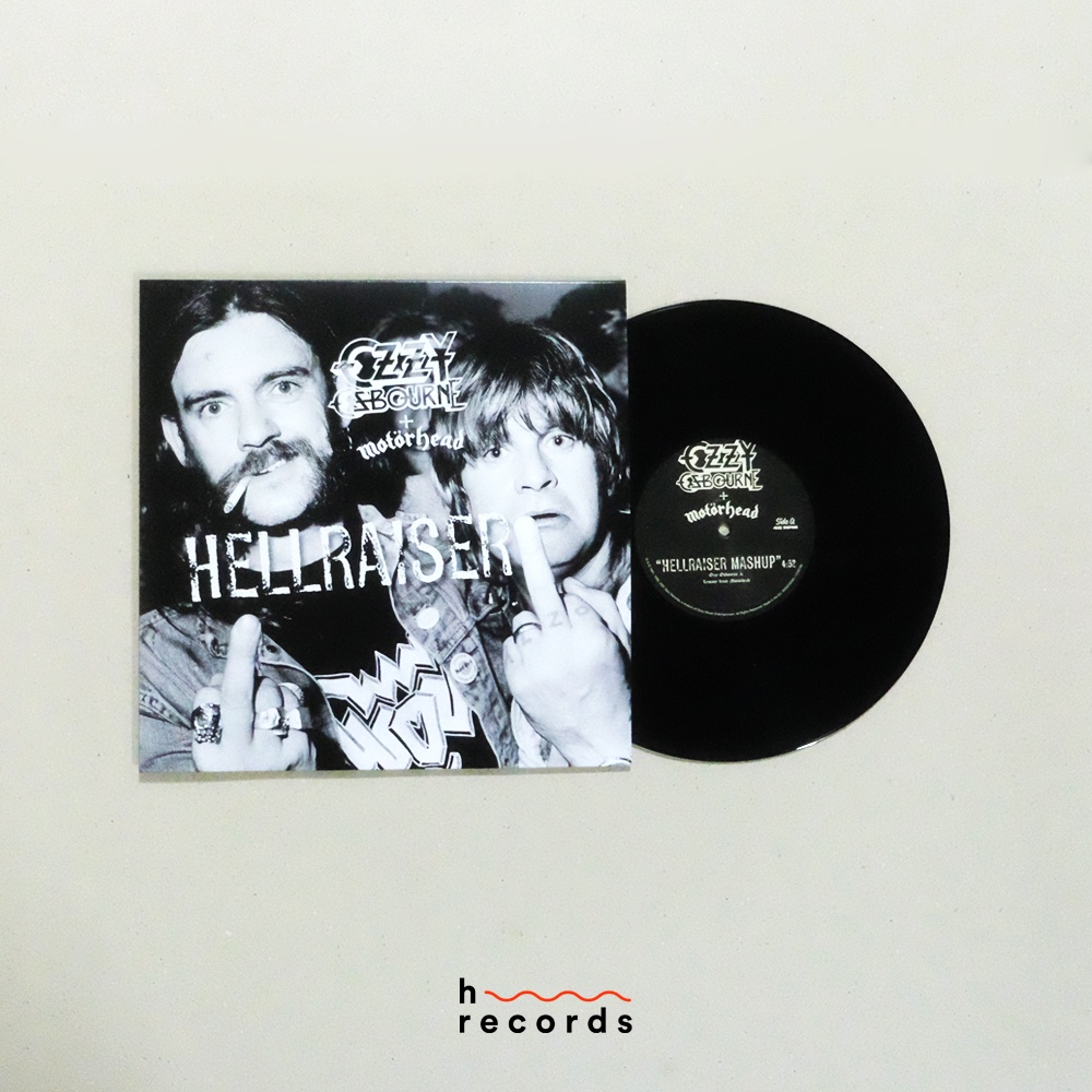 (ส่งฟรี) แผ่นเสียง Ozzy Osbourne + Motorhead - Hellraiser (Limited 10" Black Vinyl)