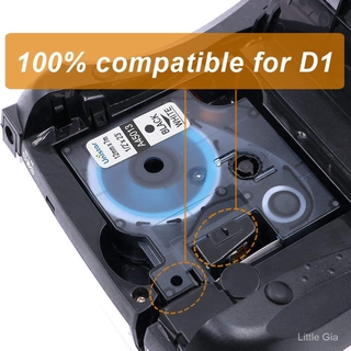 [สต็อกประเทศไทย] 1pack Compatible ruban détiquettes 45013 pour Dymo D1, 12mm, 6mm, 9mm, 19mm, 45018, 40913, 45803, 5371