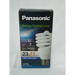 PANASONIC7YEARS23Wหลอดไฟฟ้าให้สีที่เหมือนแสงธรรมชาติหลอดประหยัดไฟ0881594982