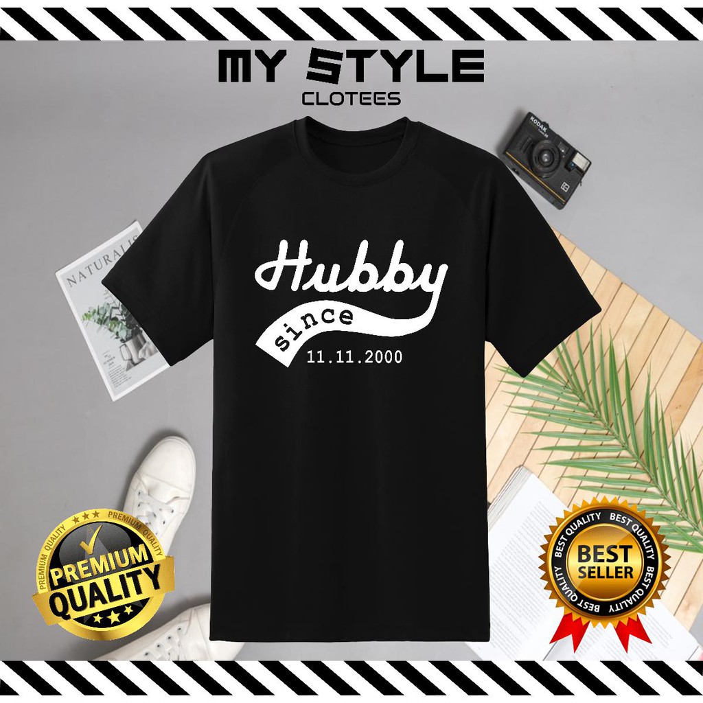CUSTOMIZE T SHIRT HUBBY WIFEY COUPLE T SHIRT/情趣衣服制服 07