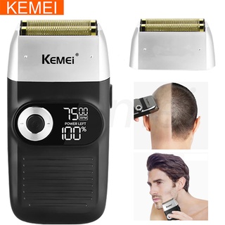 Kemei เครื่องโกนหนวดไฟฟ้าสําหรับผู้ชาย Km-2026