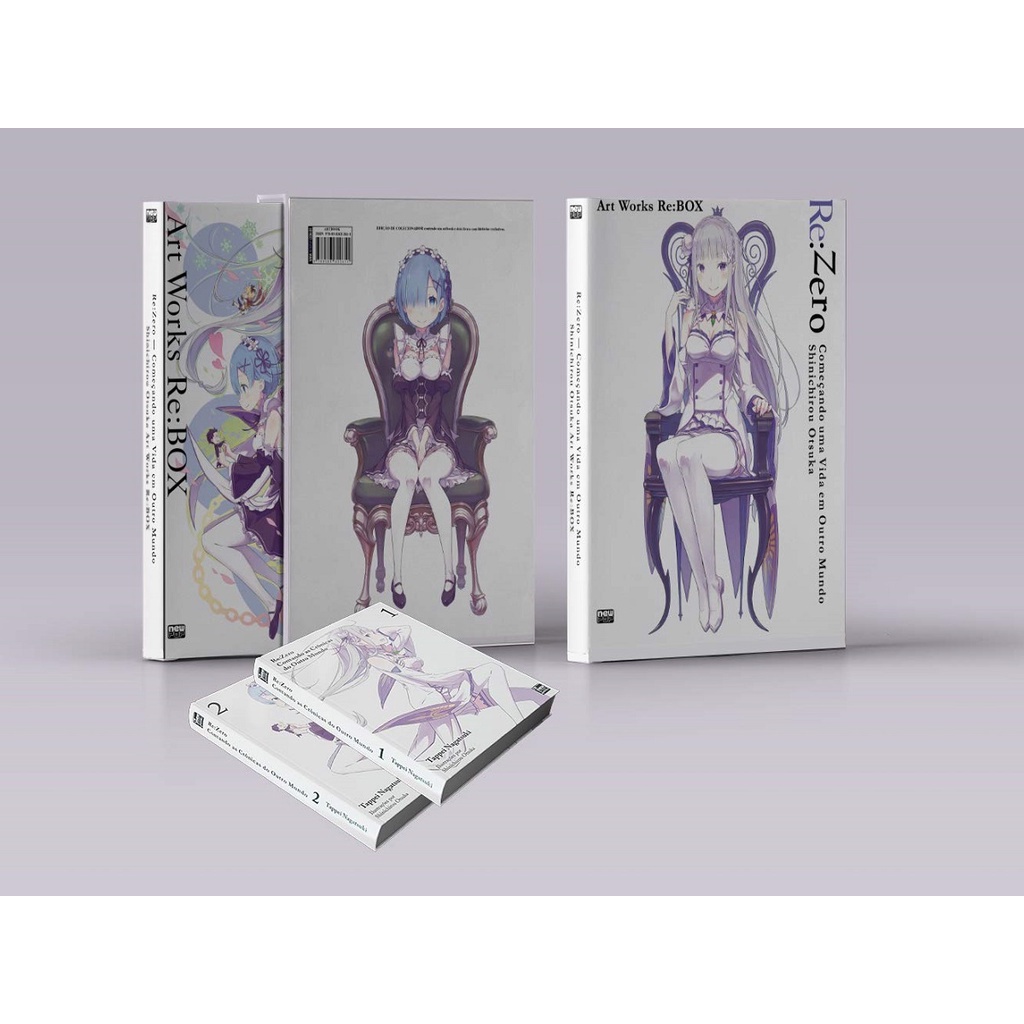 Re:zero Shinichiro Otsuka Art Work & Tapestry signature Shinichiro Otsuka Illustrated