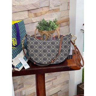 💕 Tory Burch T monogram jacquard Mini Hobo Bag