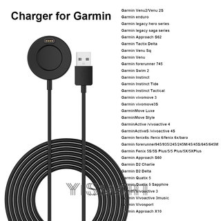 แท่นชาร์จสําหรับ Garmin Venu Sq / 2 / 2s Vivomove 3 / 3s Vivoactive 3 / 4 / 4s