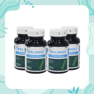 WELNESS SPIRAL 100 เม็ด (ขวดใหม่) ซื้อ 4 ขวด ราคาพิเศษเพียง 999 บาท