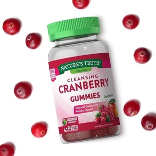 วิตามิน Nature’s Truth Cleansing Cranberry Gummies 60 Gummies