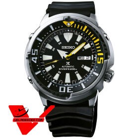 Veladeedee นาฬิกา Seiko Prospex "Baby Tuna" SRPE87K นาฬิกาข้อมือผู้ชาย สายเรซิ่น Sports Automatic DIVER 200 M VELADEEDEE