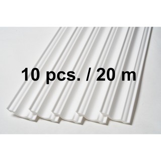 บัวโฟมฝ้าเพดาน A-110/10 (20M/BOX) CROWN MOLDING/CORNICE POLYSTYRENE FOAM