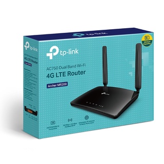 TP-LINK AC750 Wireless Dual Band WiFi 4G LTE Router ARCHER MR200 (รับประกัน3ปี)