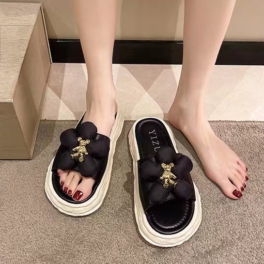 JH.lucky รองเท้าแตะชนิดนุ่มพิเศษ วัสดุยางนิ่มน้ำหนักเบา กันน้ำ ผลิตจากวัสดุอย่างดีแข็งแรง #sy56 - รูปที่ 3