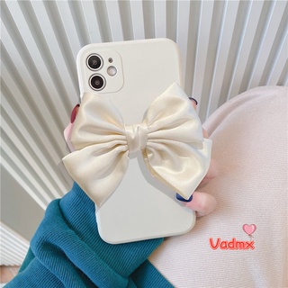 เคสโทรศัพท์มือถือ ซิลิโคนนิ่ม ประดับโบว์ใหญ่ สําหรับ Vivo Y78 5G Y36 4G Y02 Y02T Y02A Y77 Y77E Y22 Y22S