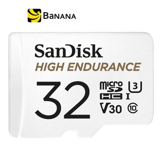 SanDisk High Endurance MicroSDHC Class 10 - White