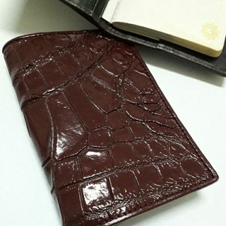 crocodile  wallet กระเป๋าสตางค์จระเข้แท้699