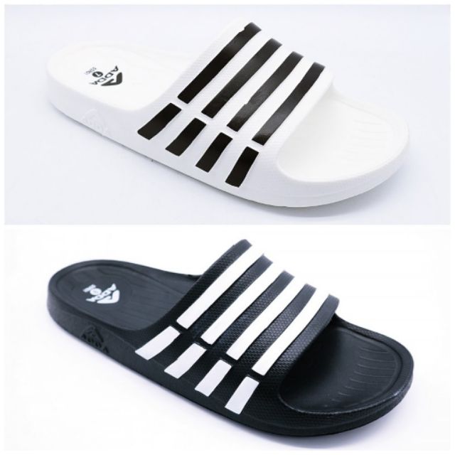 [ส่งทุกวัน] รองเท้า ADDA 55R01 ดำ ขาว รองเท้าแตะแบบสวม