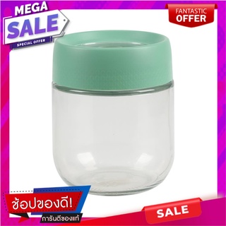 ขวดโหลแก้วฝาเกลียว MAGNIFF 0.35 ลิตร สีเขียว ขวดโหล GLASS CANISTER WITH SCREW LID MAGNIFF 0.35L GREEN