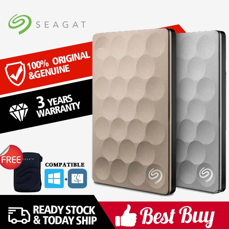 Original Seagate 250GB/ 500GB/1TB/2TB SUB3.0 Slim External Hard Disk for Computer Laptop