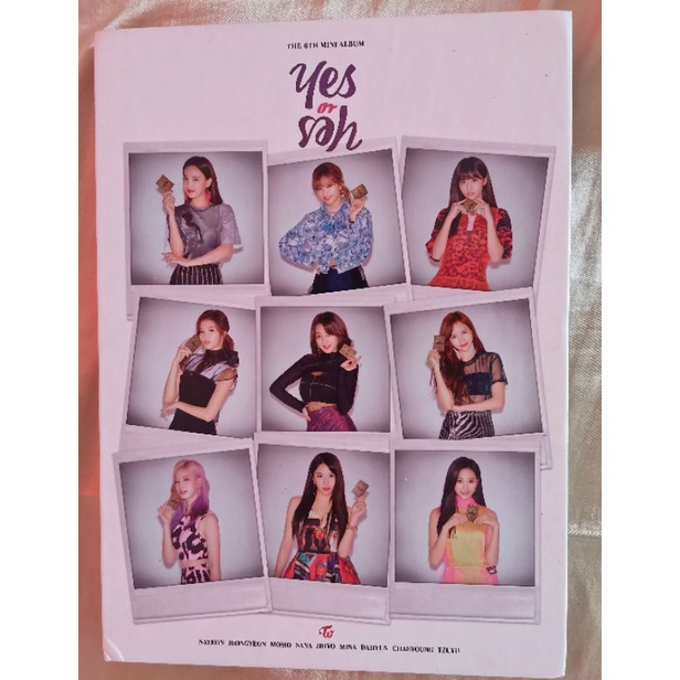 บั้มเปล่า Yes or Yes แผ่นจีฮโย