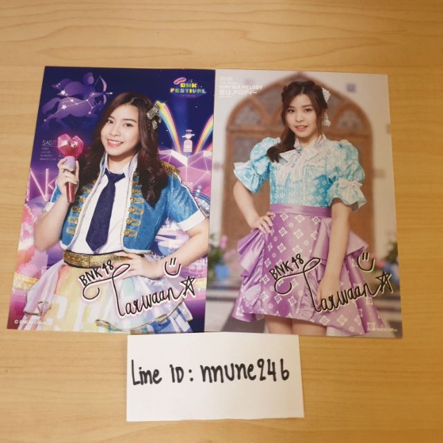 Postcard Tarwaan Bnk48