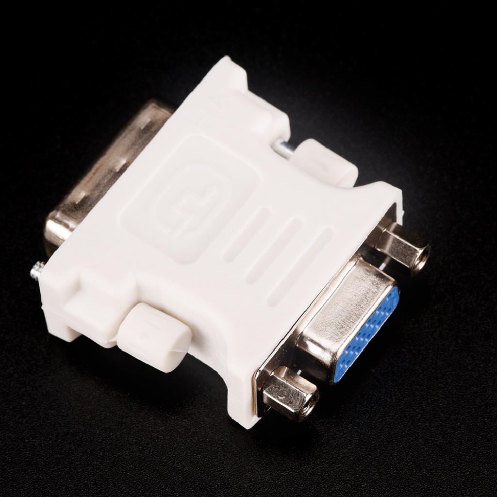 [JBTH] ขายดี อะแดปเตอร์หน้าจอคอมพิวเตอร์ดิจิทัล DVI-D Dual Link Male 24+1 to VGA Female [JB]