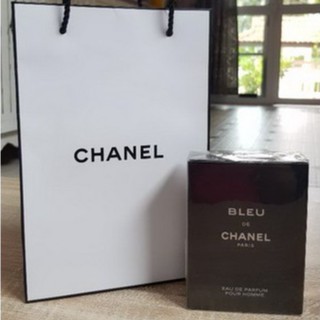 ใหม่ของแท้มีบาร์โค้ด Bleu de Chanel Parfum EDP 100 ml.