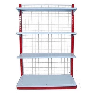 แผ่นชั้นพร้อมแขนรับชั้น ขนาด 30x90cm. 35x90cm. 39x90cm. สีขาว เป็นอะไหล่เสริมชั้นวางร้านค้า ร้านมินิมาร์ท ร้านสะดวกซื้อ