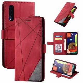เคส Case for Samsung Galaxy Note 10 20 S22 Ultra S26 S10 Lite S25 S24 Plus S20 FE A50 A50s A30s Flip Cover Cute PU Leather Magnetic Close Wallet Phone Case Hand Strap with Card Slot เคสเคสโทรศัพท์หนังฝาพับพร้อมช่องใส่บัตรสําหรับ