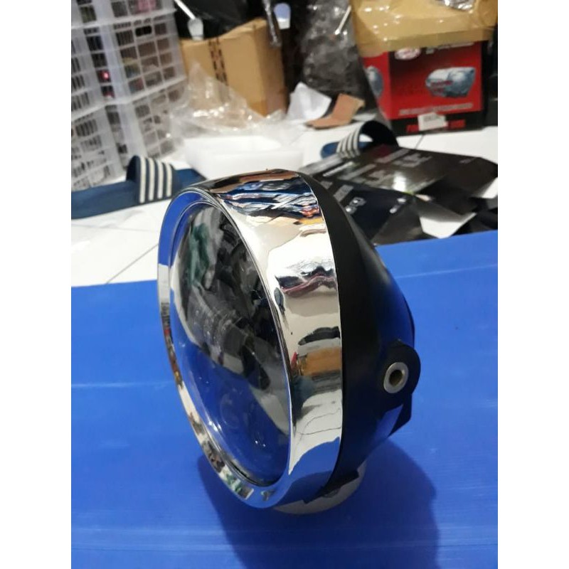 19 LED 7 INCH BLUE CITY LIGHTS PLUS TIGER REVO SHELL